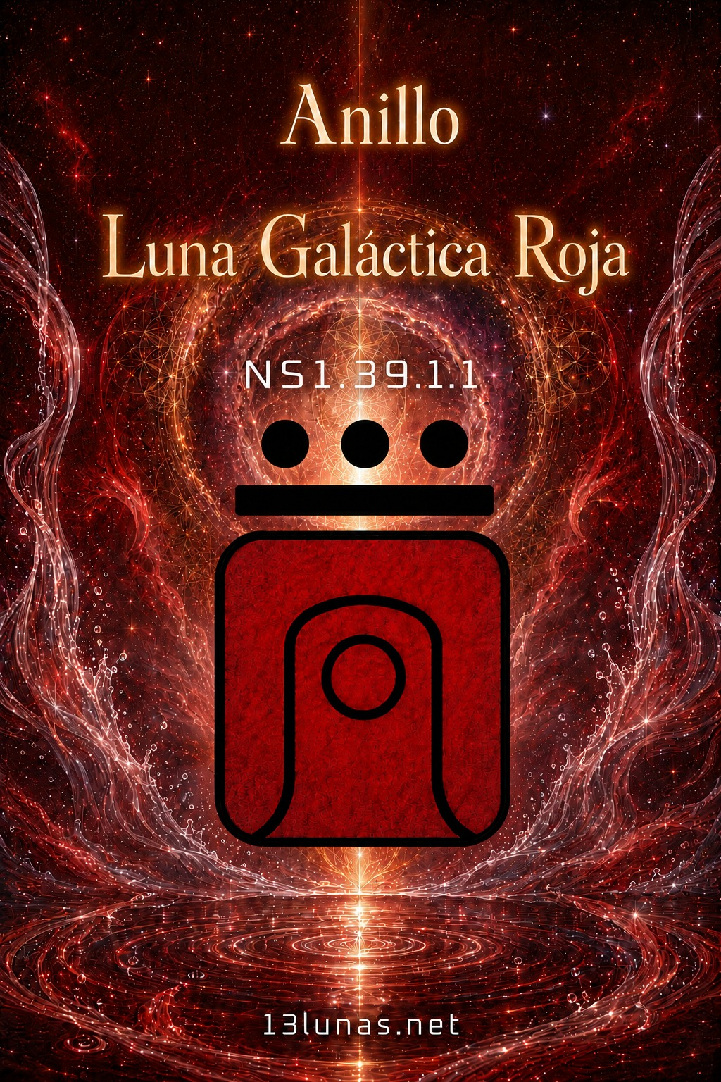 Anillo de la Luna Galáctica Roja — NS1.39