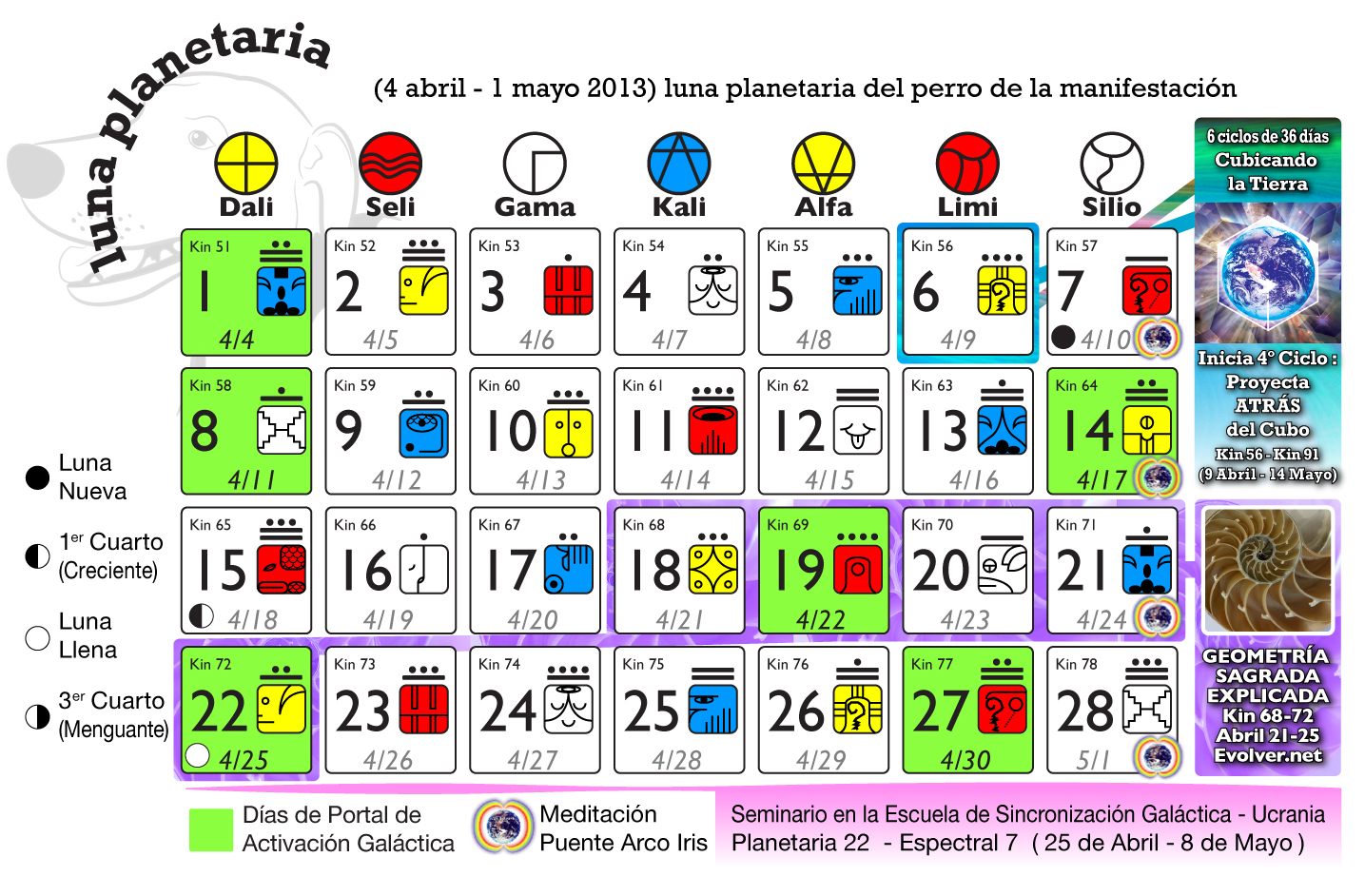 [13 Moon calendar]