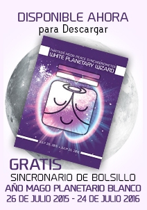 Now Available for Download - Free pocket synchronometer - White Planetary Wizard Year - 26 July 2015 to 25 July 2016