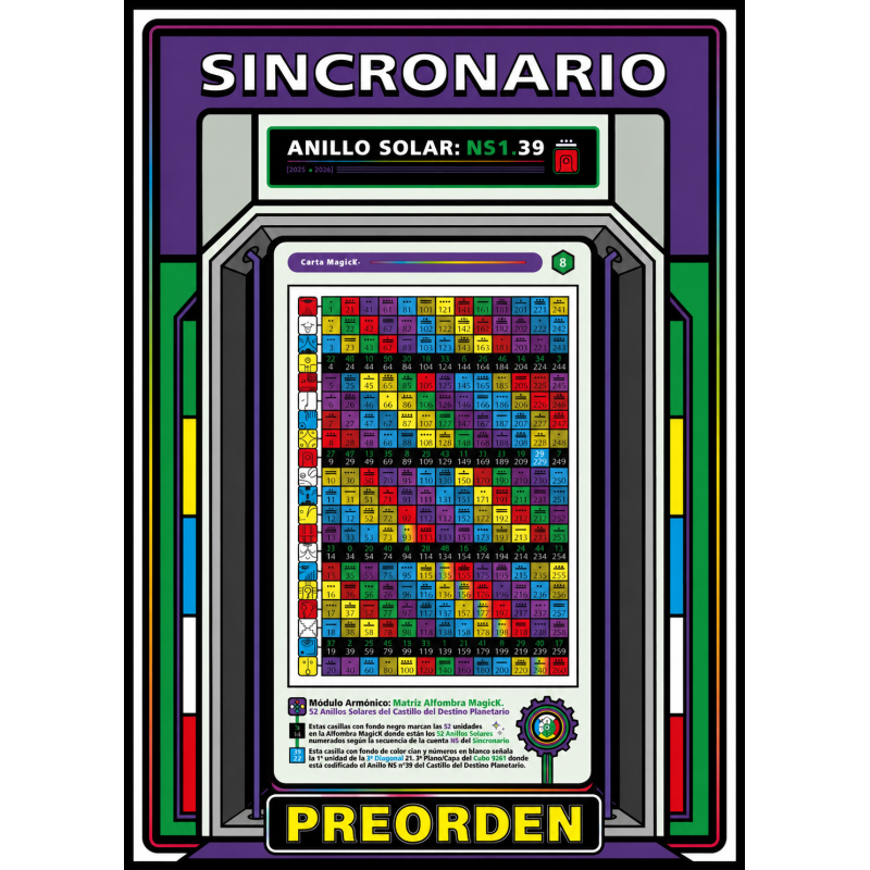 Anillo NS1.39  Kin 229 (Años 2026-2027)